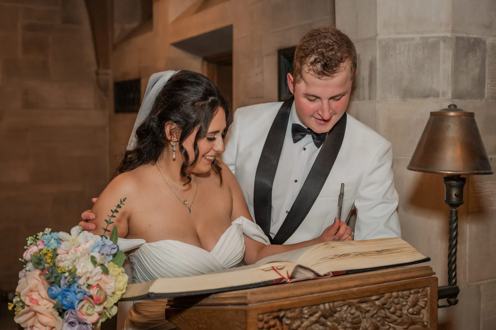 Ceremony at Duncan Memorial Chapel 14